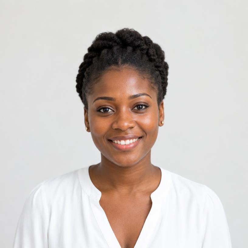 Portrait illustratif généré pour Fatou S.